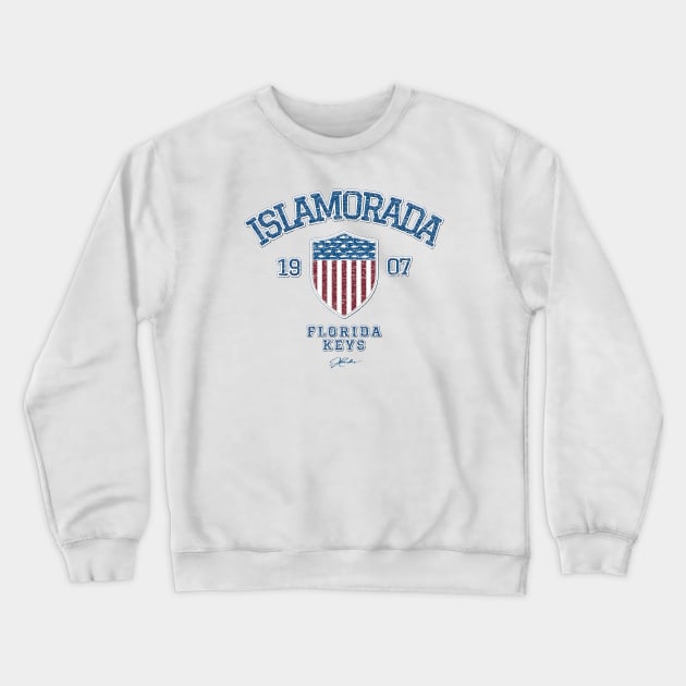 Islamorada, Florida Keys, American Fishing Crewneck Sweatshirt by jcombs